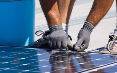 Entretien de panneaux photovoltaïques dans le Bas-Rhin